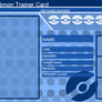 Pokemon Trainer Card Template Blue
