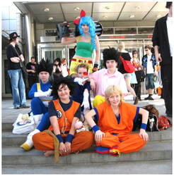 Group Dragonball Z Cosplay