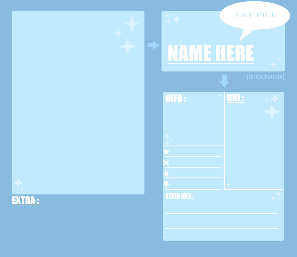 Ref Sheet Template By KiitsunaFox On DeviantArt