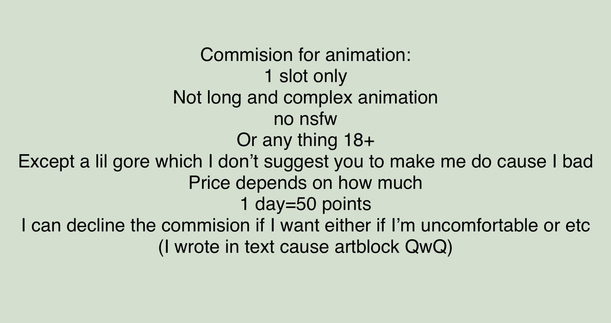Animation Commissions Animation commission OPEN by jaysartstudio on DeviantArt