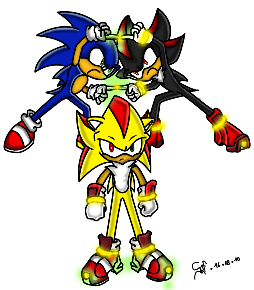 Sonic And Shadow Fusion By Sefy The Hedgehog On DeviantArt.