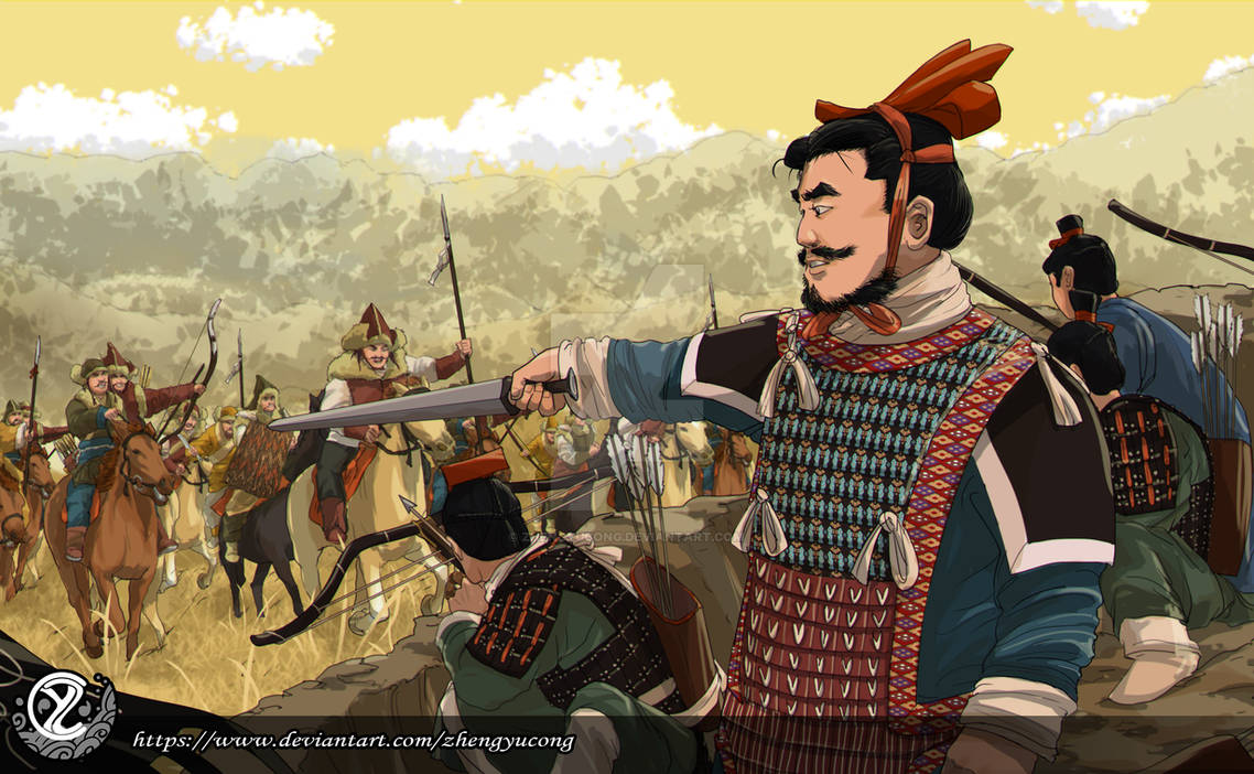 The Battle between Qin and Xiongnu by zhengyucong on DeviantArt