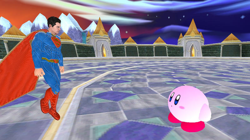 SUPERMAN VS KIRBY (REUSE AGAIN) by shinxboy on DeviantArt