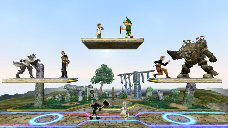 8 Player Cross Smash #3 by shinxboy on DeviantArt