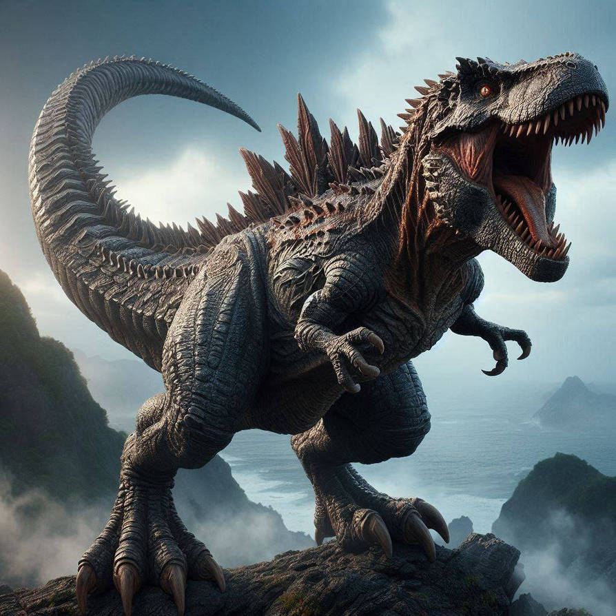 Gayaurus Rex Tyrannozillasaurus rex by gaberaptor on DeviantArt