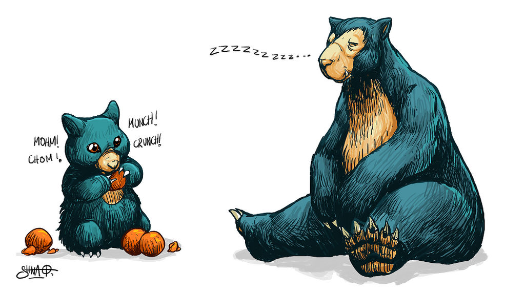 Munchlax and Snorlax