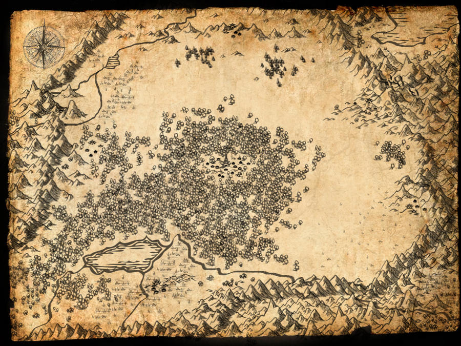 Map by MyFantasticWorld on DeviantArt