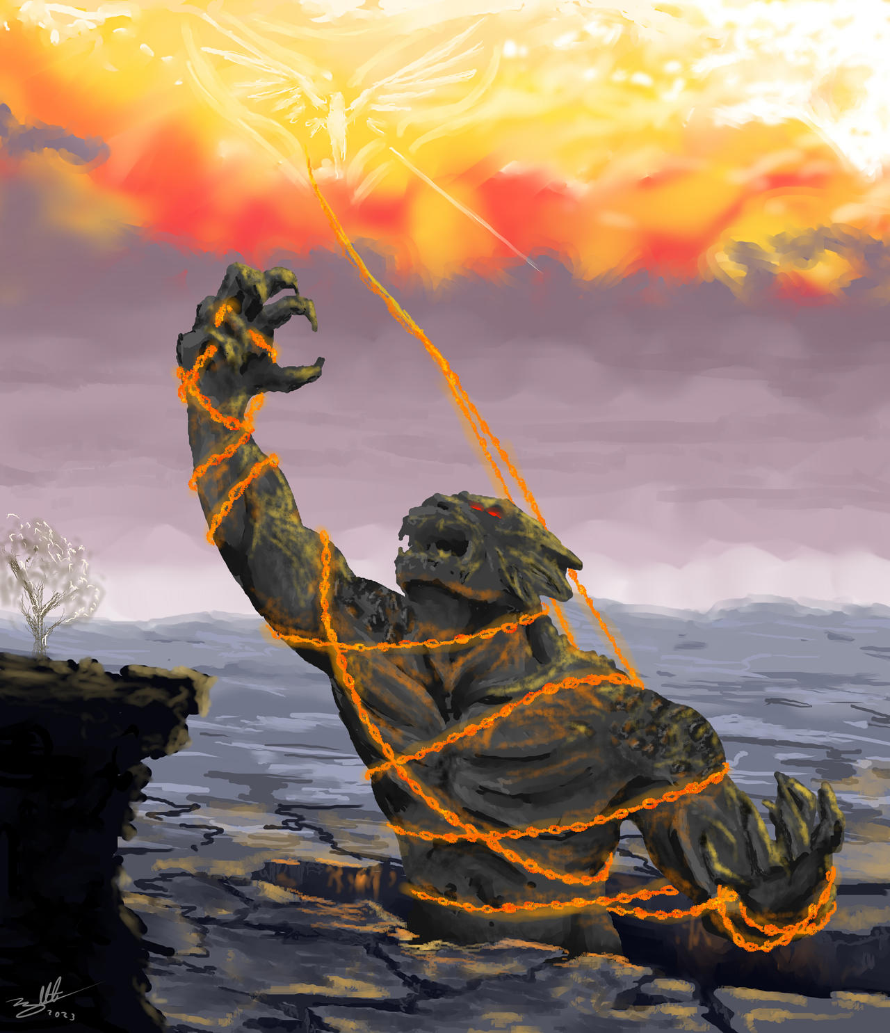 Destruccion De Un Nephilim By Dramzilla77 On DeviantArt destruccion-de-un-nephilim-by-dramzilla77-on-deviantart