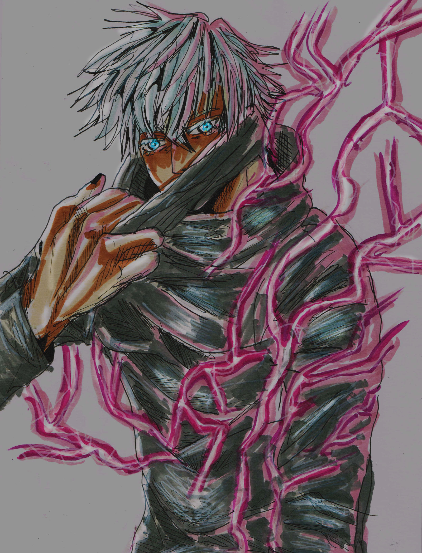 Gojo Satoru Jujutsu Kaisen Fanart By 0Raki On DeviantArt gojo-satoru-jujutsu-kaisen-fanart-by-0raki-on-deviantart