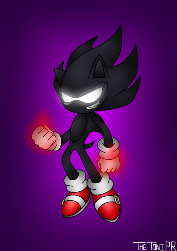 ArtStation - super Dark sonic😈