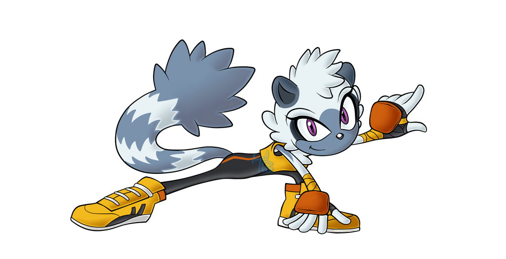 Tangle The Lemur by SarkenTheHedgehog on DeviantArt