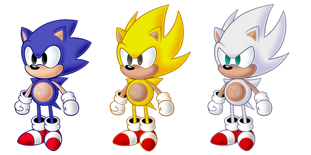 Fleetway Super Sonic in Sonic the Hedgehog Games 
