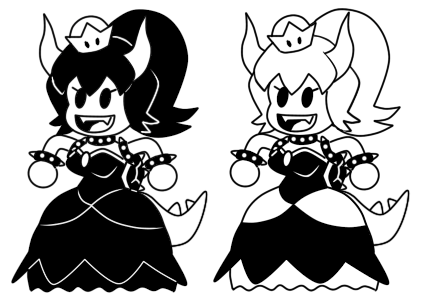 Browsette Icon Bowsette by SarkenTheHedgehog on DeviantArt