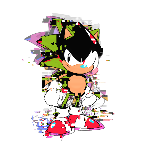 (Tyson Hesse) Ashura/Glitch Sonic by SarkenTheHedgehog on DeviantArt