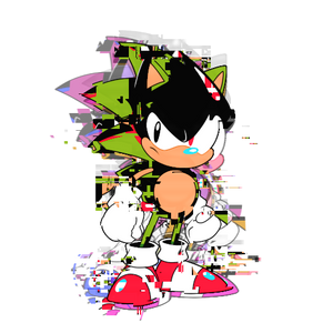 (Tyson Hesse) Ashura/Glitch Sonic