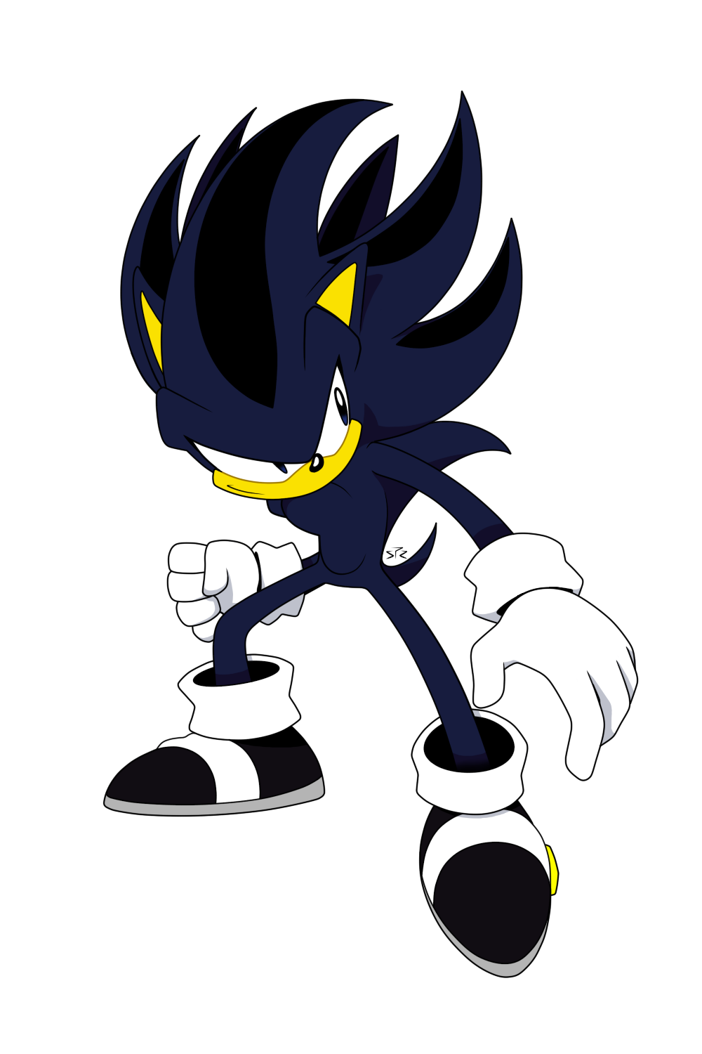 TBSF on X: Here's Another Dark Super Sonic Render!   / X