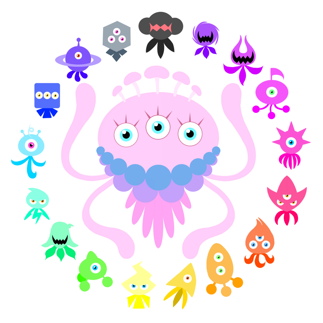The Colors of Wisps by SarkenTheHedgehog on DeviantArt