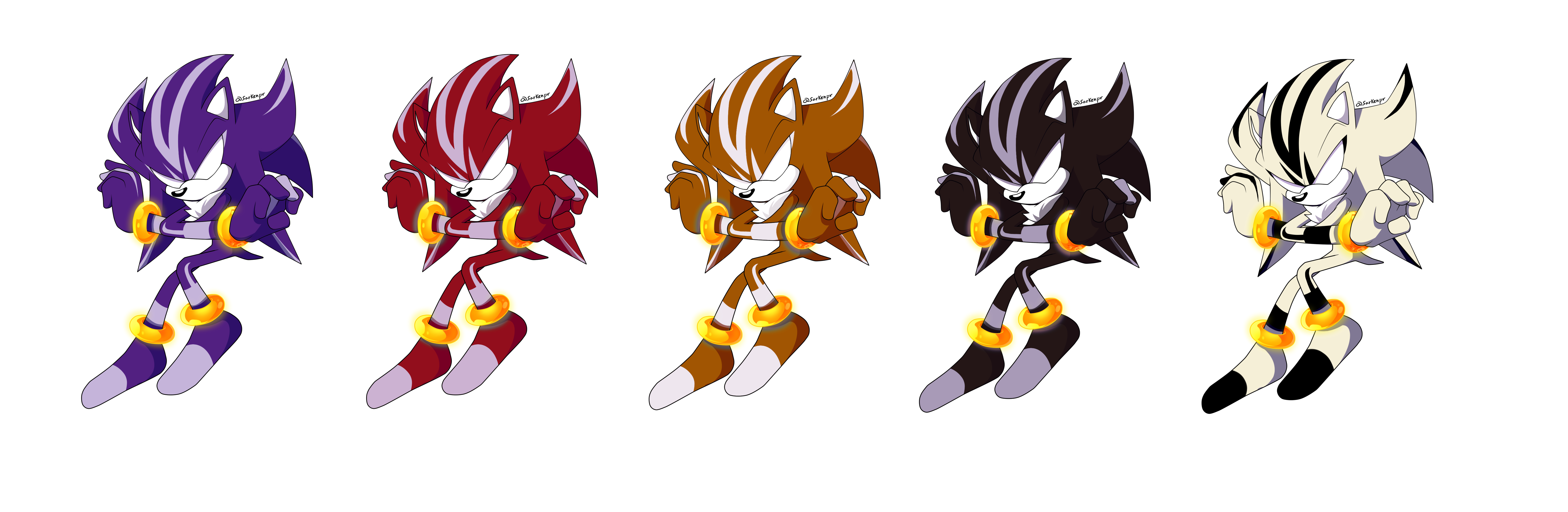 DarkSpine Sonic by SarkenTheHedgehog on DeviantArt