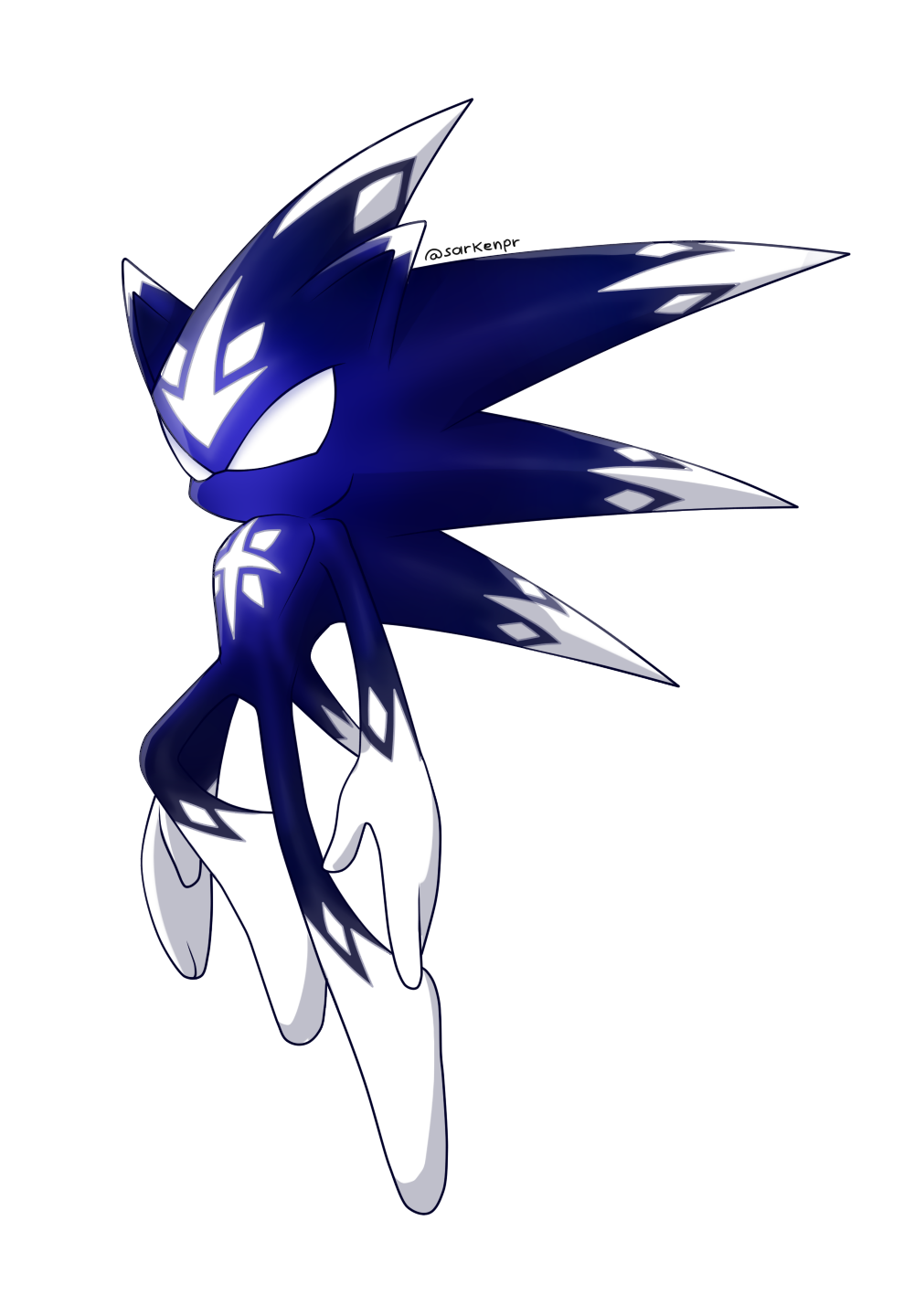 SUPER SONIC 1 by SarkenTheHedgehog on DeviantArt