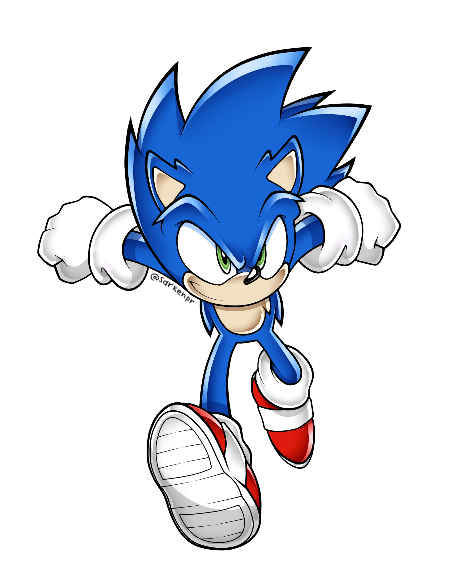 Movie Sonic in Adventure Style, Sonic Adventure Pose