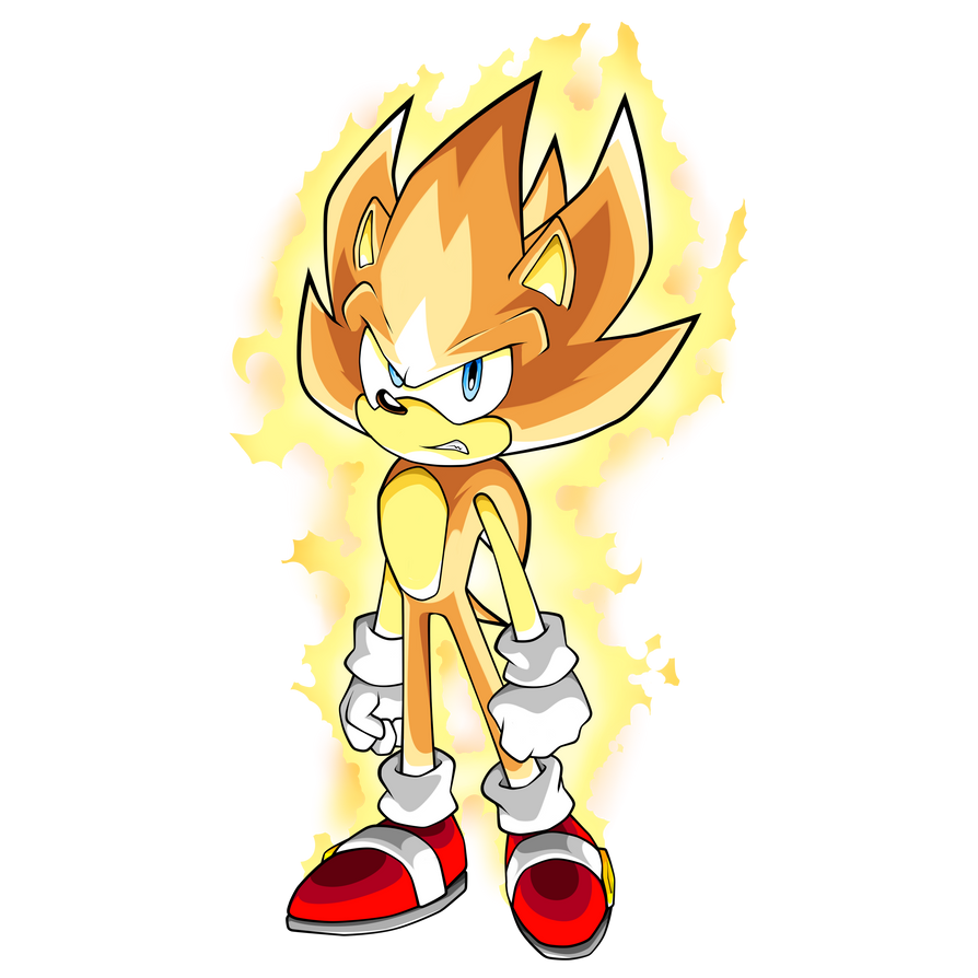 SUPER SONIC 1 by SarkenTheHedgehog on DeviantArt