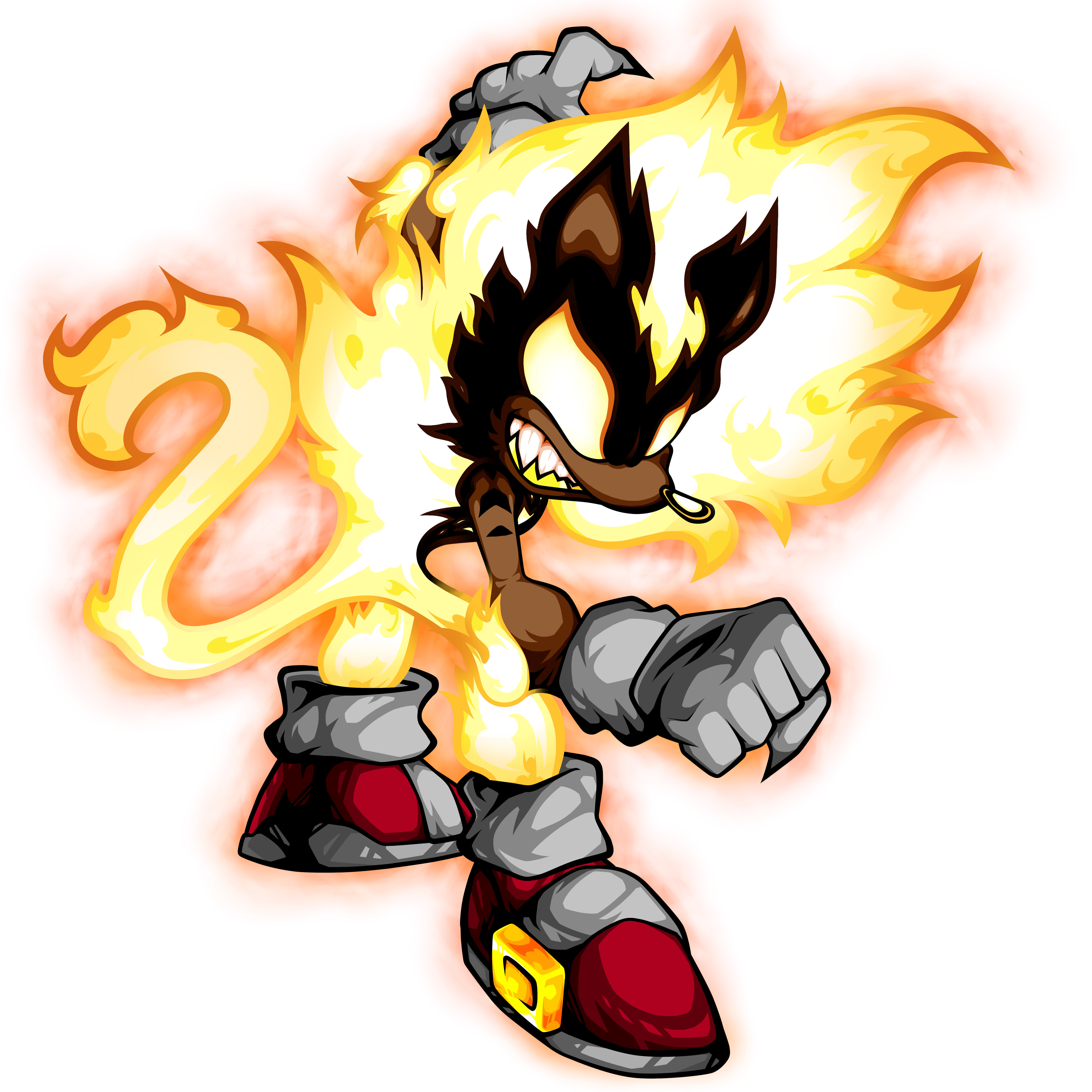 SUPER SONIC 1 (GT) by SarkenTheHedgehog on DeviantArt