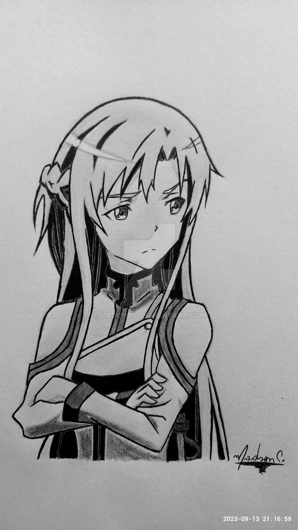 Asuna Yuuki (Sword Art Online) by SamPr22 on DeviantArt