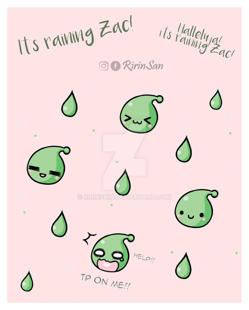 Cute Kawaii Zac blobs by RirinShin on DeviantArt