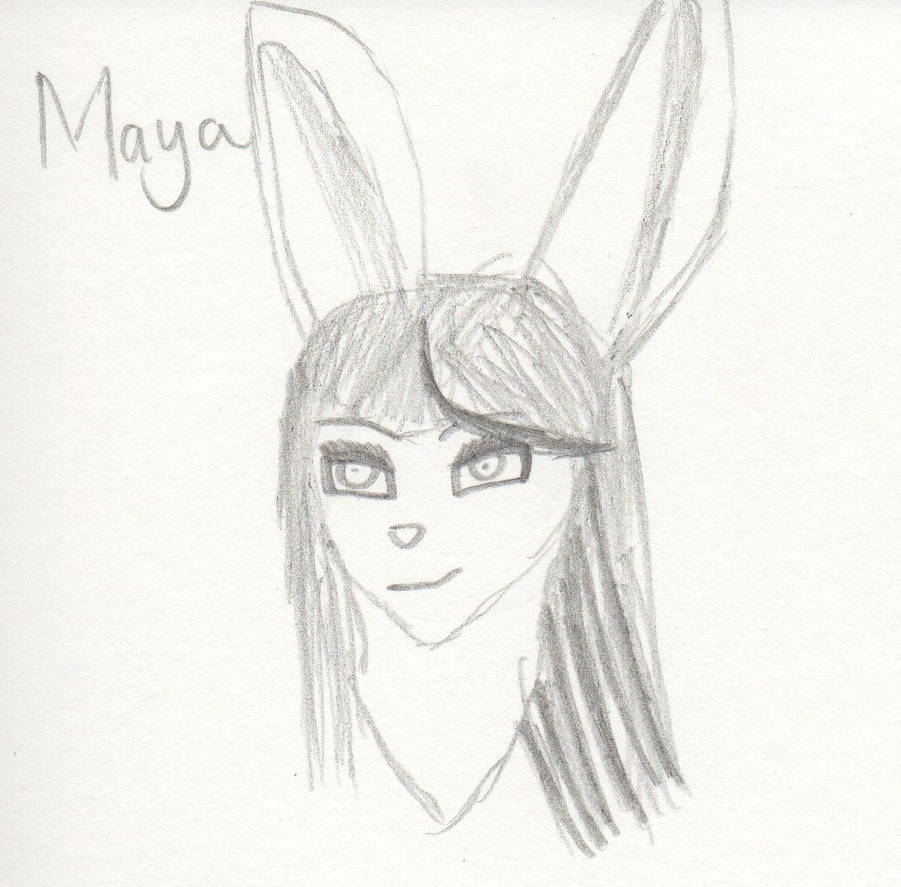 Maya Daily Rabbit Maya the Rabbit by chaosfault on DeviantArt
