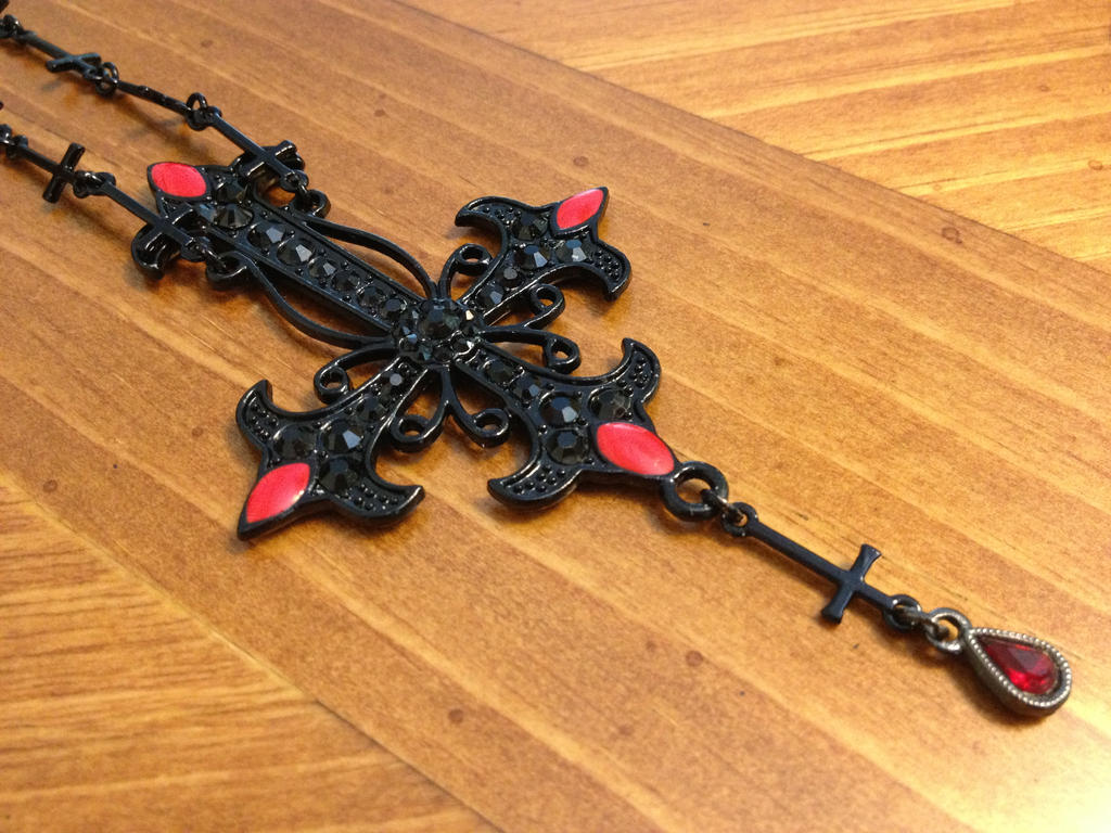 Inverted cross necklace by SigilofSulfer on DeviantArt