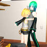 MMD Mikuo X Rin