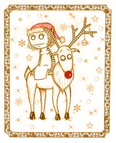 Lil and Rudolf Merry Xmas