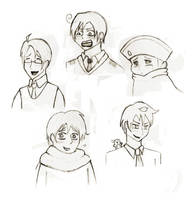 APH: Headshot Sketches