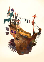 Candy Pirate Ship