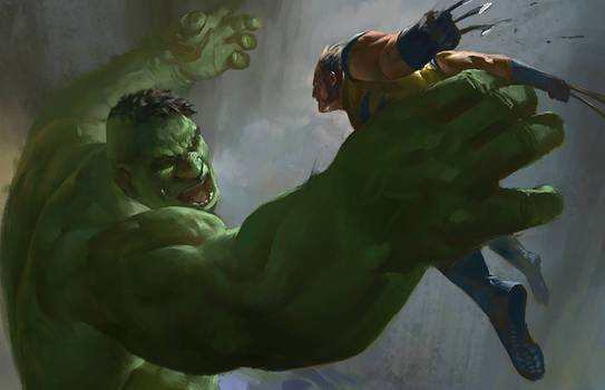 Hulk vs Wolverine