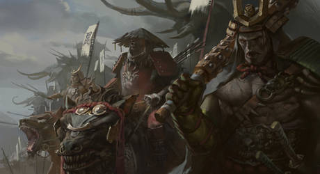 Samurai Orc Warlords