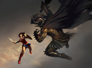 Wonder Woman vs Ares