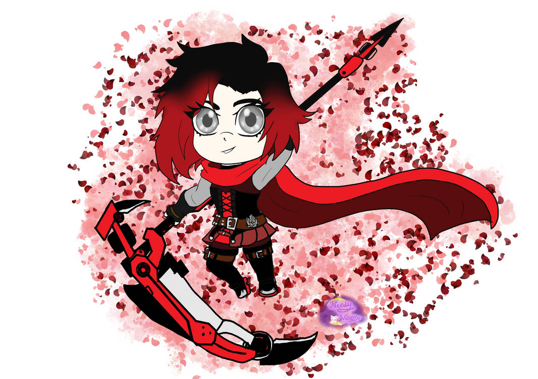RWBY Chibi Ruby Rose by AidenStudio on DeviantArt