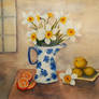 Still life with daffodils