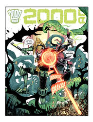 2000ad- Dredd/ Enemy Earth