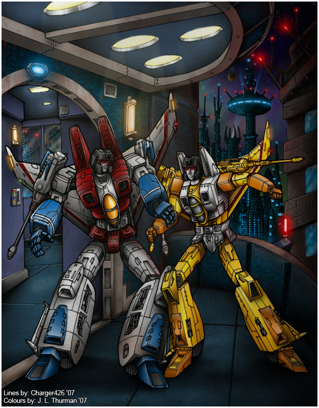 Starscream VS Sunburst