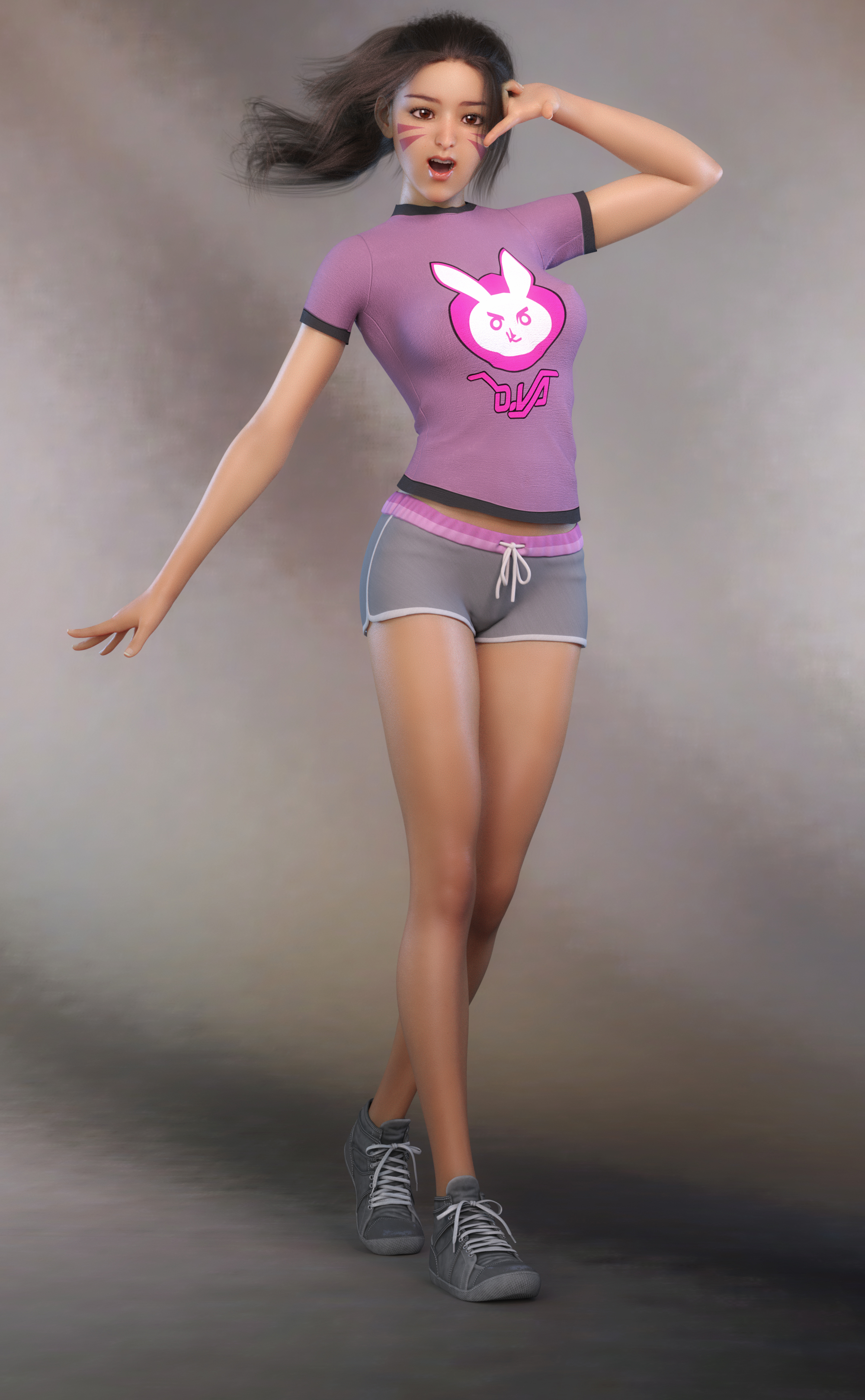 Making Dva Project DVA: Promo 02 - Casual Style by 3dmania on DeviantArt