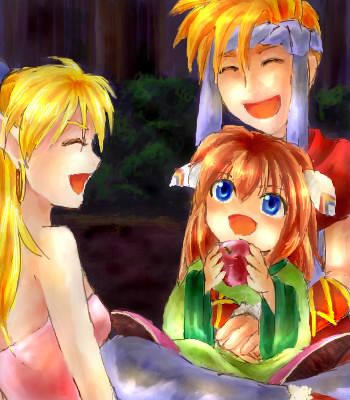 Camping -Secret of Mana