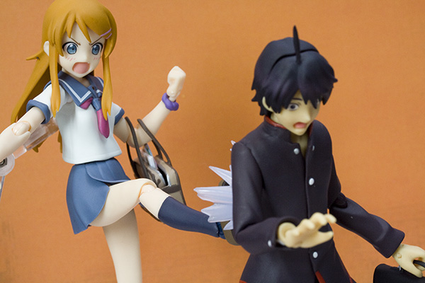 Figma Kirino and Araragi