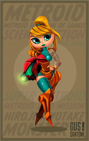 Metroid Animation Frames Metroid animation walk by Gus-Santome on DeviantArt
