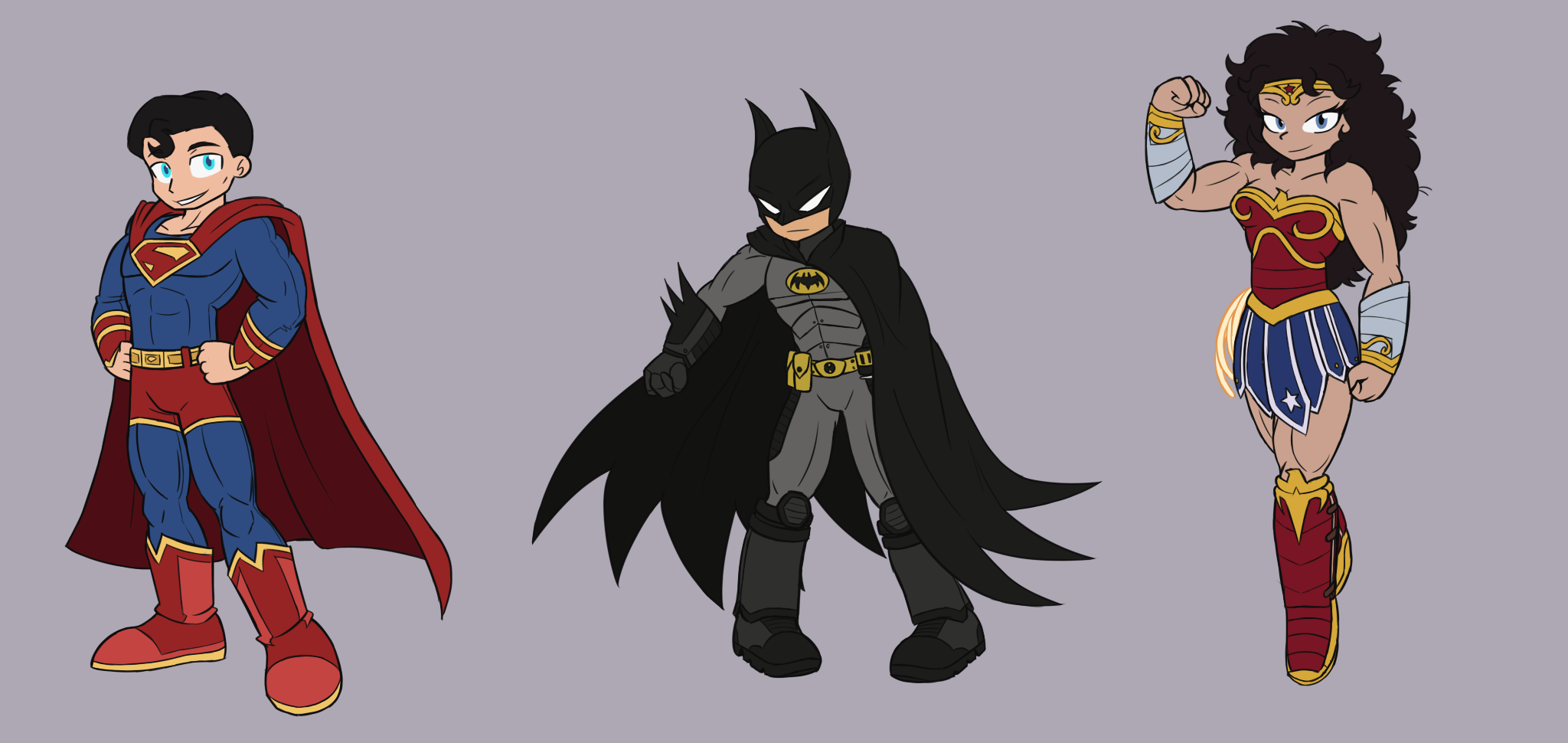 Dc Trinity Character DC Trinity by NotSkull29 on DeviantArt