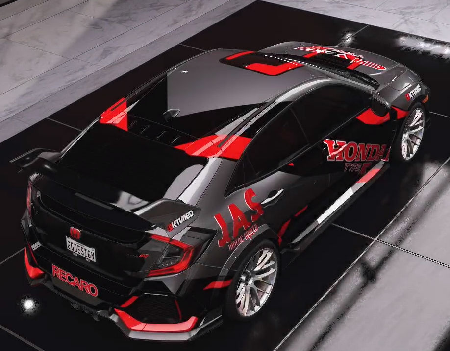 2018 Honda Civic Type R ( GREY ) Share code is 947 by ...