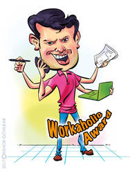 Prashant-Workaholic Award