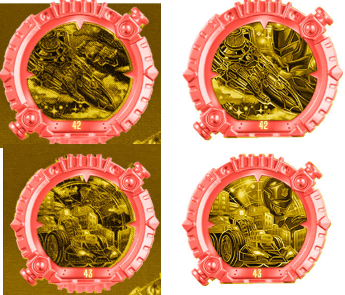 Red Lupinranger and Patrenranger sentai ring by solentally928 on DeviantArt