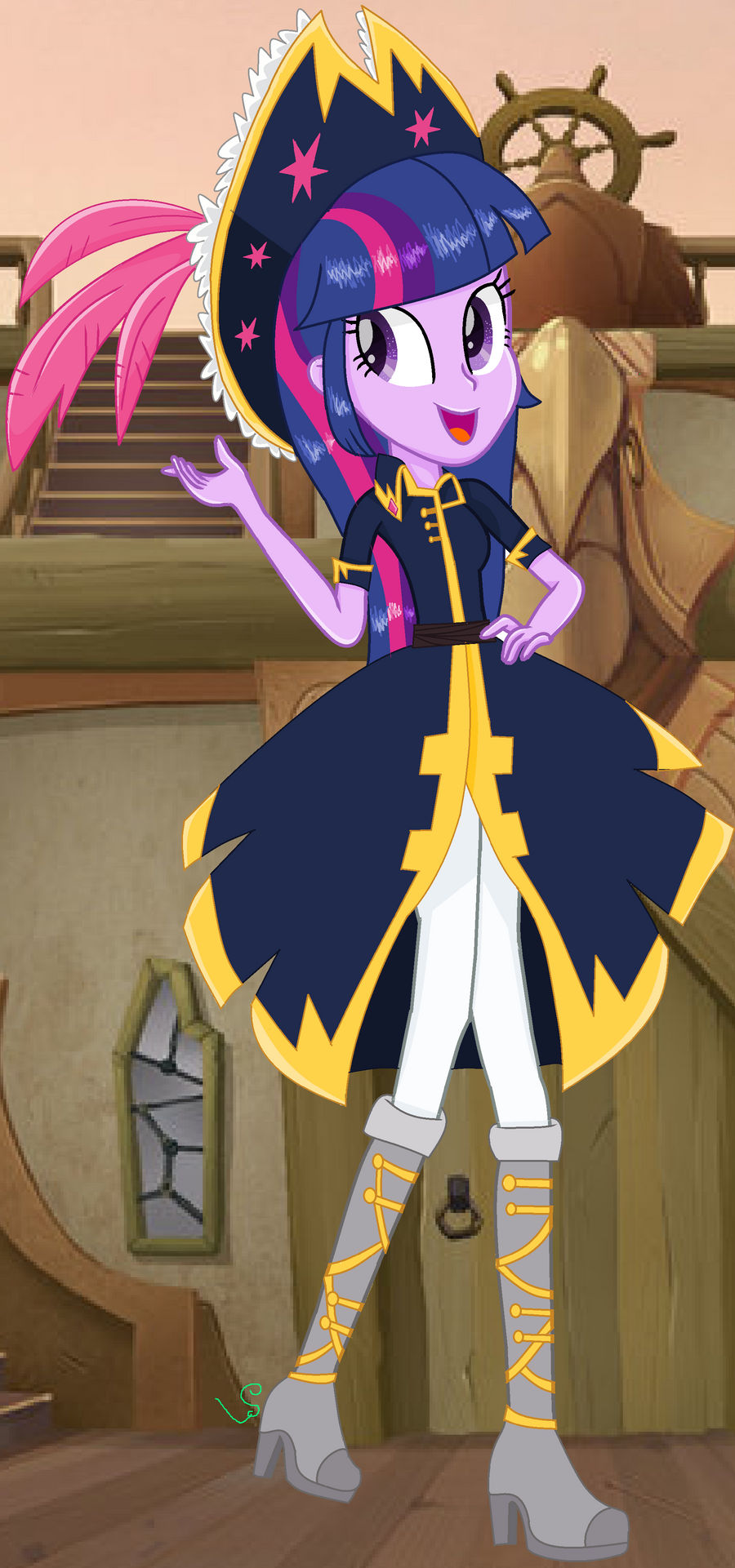 Mlp The Movie Eg Twilight Sparkle Pirate by RInfrost1 on DeviantArt